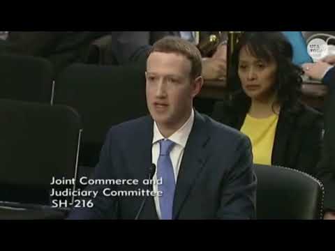 Zuckerberg Senate Testimony