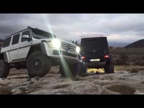 First drive of the Mercedes-Benz G 500 4x4 squared in Andalusia