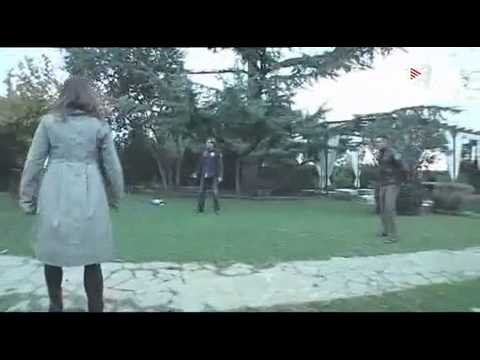 Xavi Hernandez playing football with his sister and dad in terrassa