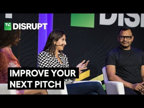 What VCs really want to hear in your pitch | TechCrunch Disrupt 2025