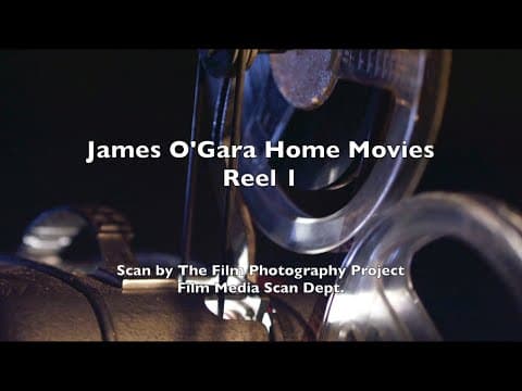 8mm Film Archive: James O'Gara 1940s Home Movies Reel 1 of 3