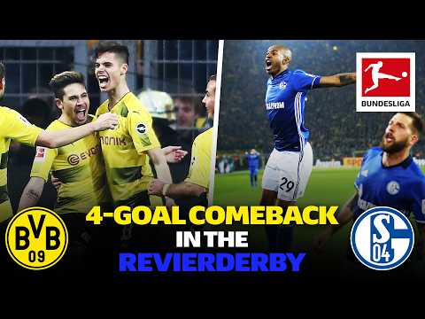 BVB 4-4 Schalke 04, full-length match — first half