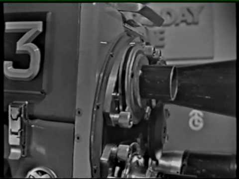 EMI 203 B&W Image Orthicon TV Camera Demonstration