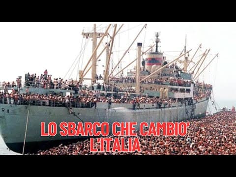 8 AGOSTO 1991: LO SBARCO DEL VLORA A BARI, IL GIORNO CHE CAMBIÒ L'ITALIA