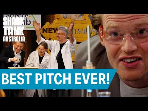 NEW! Could Tiny Science Lab Be The Best Pitch EVER? | Shark Tank Australia