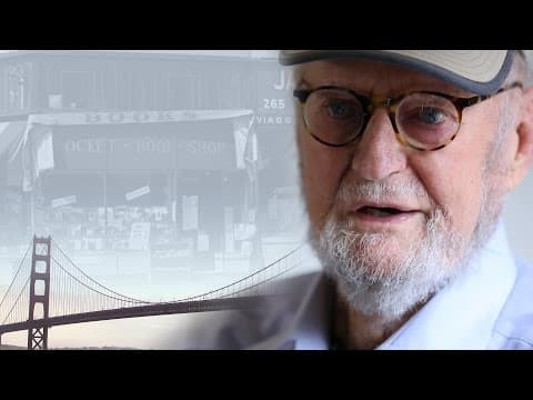 Poet Lawrence Ferlinghetti laments changing San Francisco