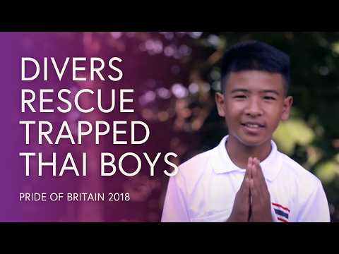 The British cave rescue divers honoured