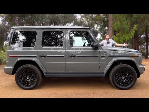 Doug DeMuro reviews the 2025 G580 electric G-Wagen