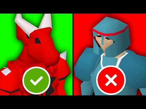 Glitches and scrapped features of early RuneScape