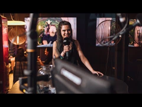 Amber Broos at the One World Radio studio I Tomorrowland Belgium 2023