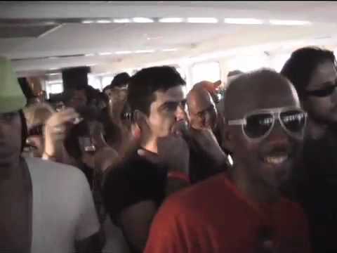 Masters At Work at a Winter Music Conference yacht party, Miami