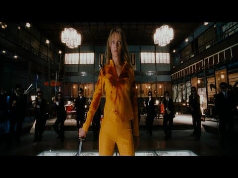 Kill Bill Vol. 1: The House of Blue Leaves fight against the Crazy 88.
