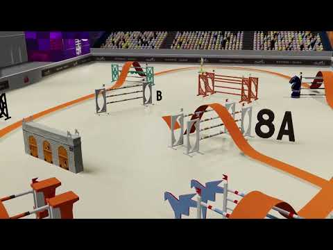 Le Saut Hermès Round 1 - Saut Hermès au Grand Palais Ephémère 2022