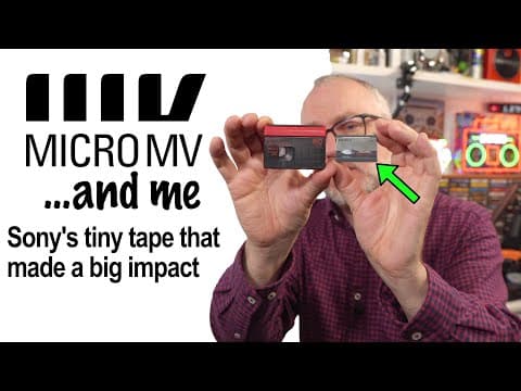 MicroMV and Me - Tiny Videotape, Big Impact