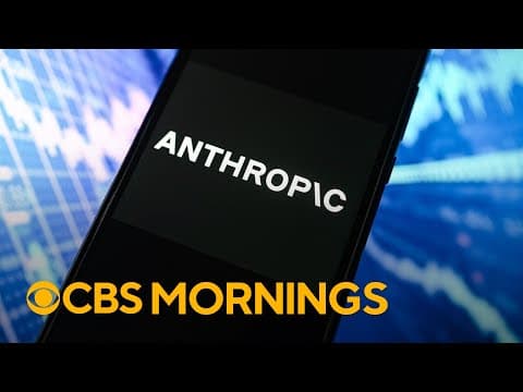 CBS Mornings on Anthropic's report of an AI-run espionage campaign