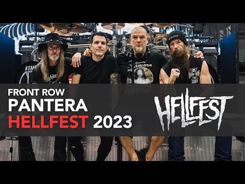FRONT ROW - Pantera LIVE at HellFest June 18th 2023. Clisson, France