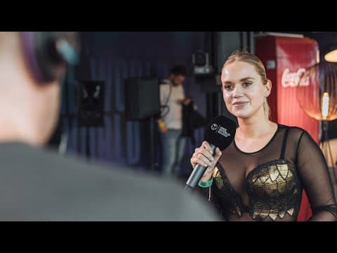 MANDY at the One World Radio studio I Tomorrowland Belgium 2023