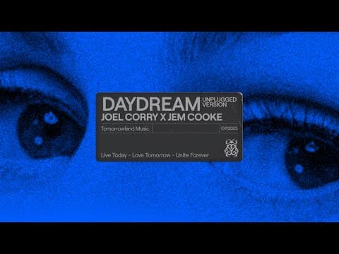 Joel Corry & Jem Cooke - Daydream (Unplugged Version) (Official Audio)