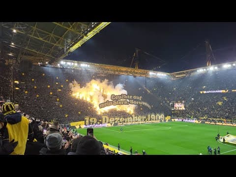 Südtribüne choreo for BVB's 114th birthday, v Mainz 05