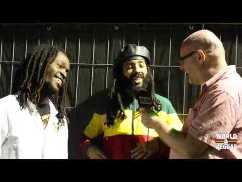Interview Jesse Royal and Protoje at Reggae Geel 2014