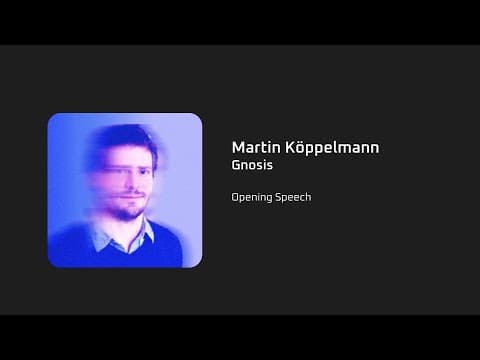 Opening Speech - Martin Köppelmann