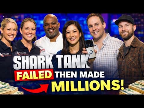 Shark Tank Rejects That Became Billion Dollar Companies: From Failure to Win Big