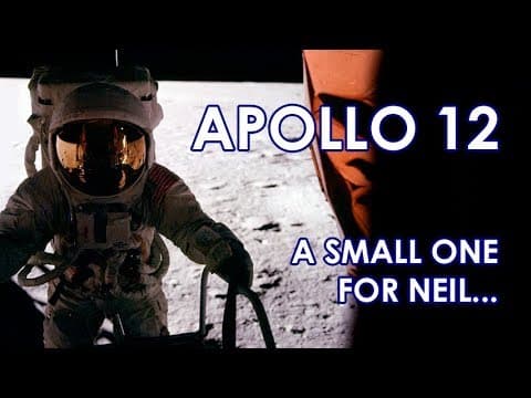 Apollo 12 - Pete Conrad Steps on the Moon - Photos, Film, TV