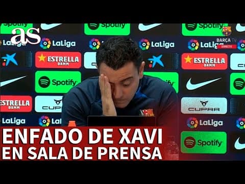 BARCELONA | XAVI se rebrinca tras la pregunta del ‘casi tropiezo’ ante el INTERCITY en COPA | AS
