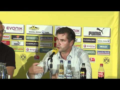 BVB pre-season press conference with Klopp, Watzke and Zorc