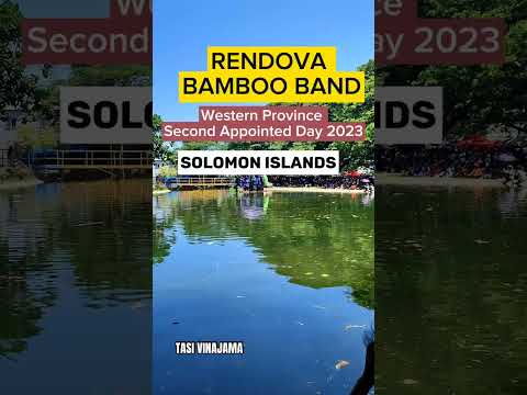 Rendova Bamboo Band | Western Province 2nd Appointed Day | Honiara, Solomon Islands