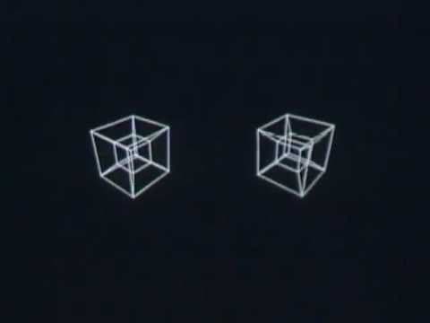 A. Michael Noll — Computer-Generated Four-Dimensional Hypercube