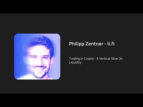 Trading in Crypto - A Vertical Slice On Liquidity - Philipp Zentner