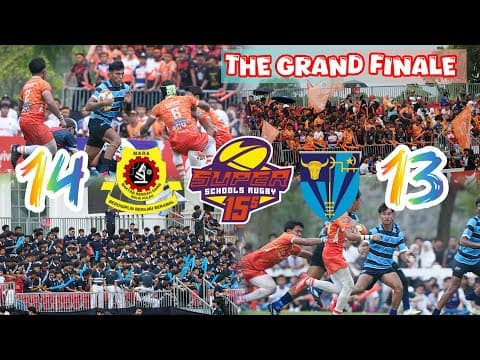 SUPER SCHOOL RUGBY 2025 GRAND FINALE:ISLANDERS MRSM BP COUGARS BEATS VI BLUES (14-13) TO LIFT TROPHY