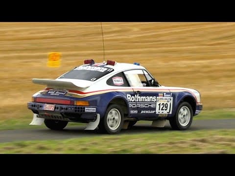 1984 Porsche 953 Dakar | Lifted off-road 911 | Eifel Rallye Festival 2024