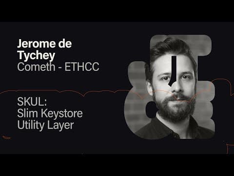 SKUL- Slim Keystore Utility Layer - Jerome de Tychey