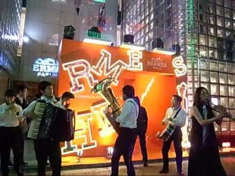銀座エルメスで行われたイベント
