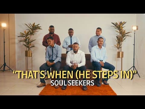 That's When He Steps In | Cover by Soul Seekers (Official Video)