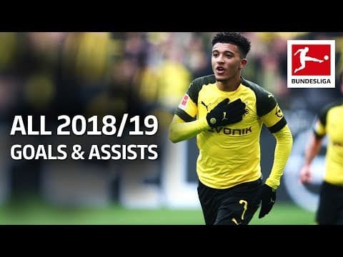 Sancho's breakout 2018/19 season