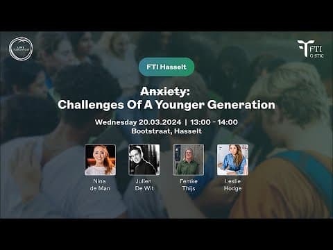 (Climate) Anxiety: Challenges for the Younger Generation (Live at FTI Hasselt 2024)