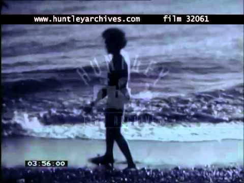 Islander in body paint on a Solomon Islands beach, 1970s