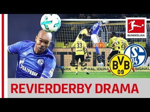 BVB 4-4 Schalke 04, league retrospective with match footage