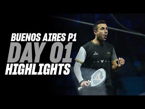 Buenos Aires Premier Padel P1: Day 1 - Men's Highlights