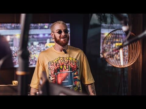 James Hype at the One World Radio studio I Tomorrowland Belgium 2023