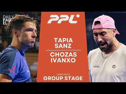AGUS GOES NUTS! | Tapia/Sanz VS Chozas/Ivanxo | Padel Pro League | New York | Highlights