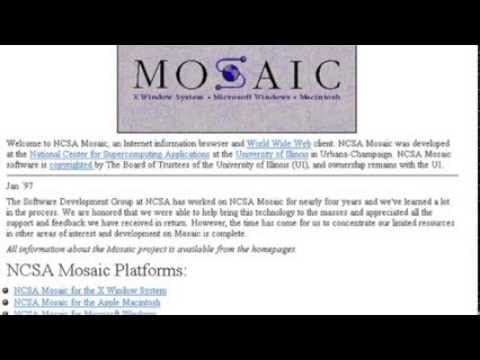 Mosaic — The First Mass Browser