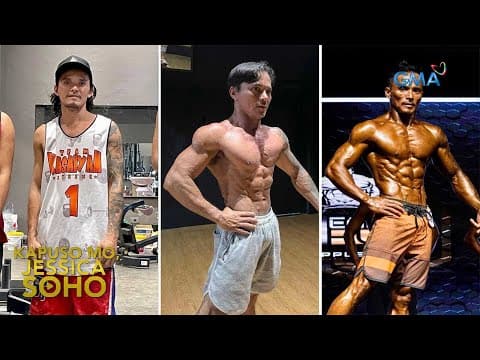 Lasinggero noon, champion bodybuilder ngayon | Kapuso Mo, Jessica Soho