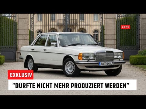 Was WIRKLICH mit dem Mercedes W123 passiert ist