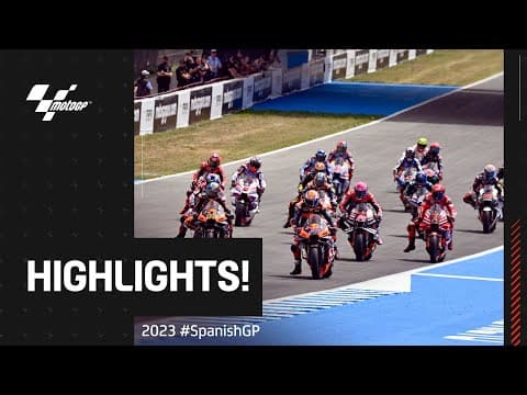 MotoGP™ Race Highlights 🔥 | 2023 #SpanishGP