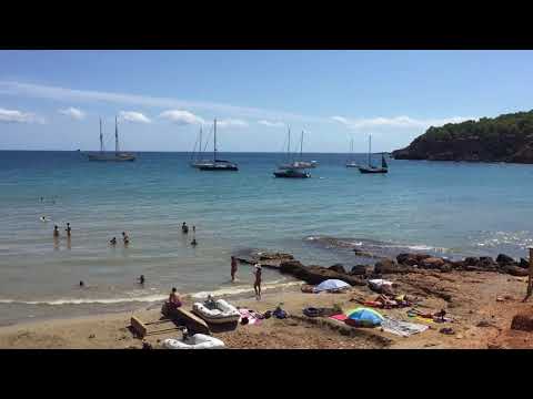 Ibiza The stunning cove of Es Bol Nou & Restaurante Sa Caleta