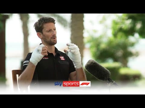 Romain Grosjean Reveals How He Escaped the Fireball Crash